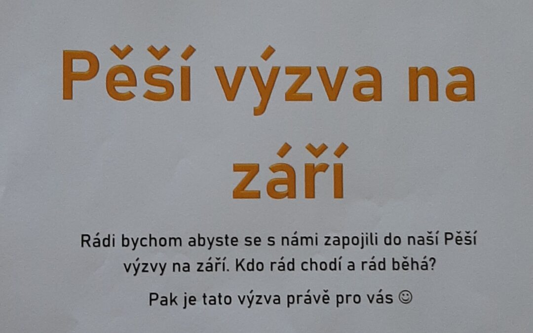 Výzva na září – ZMĚNA